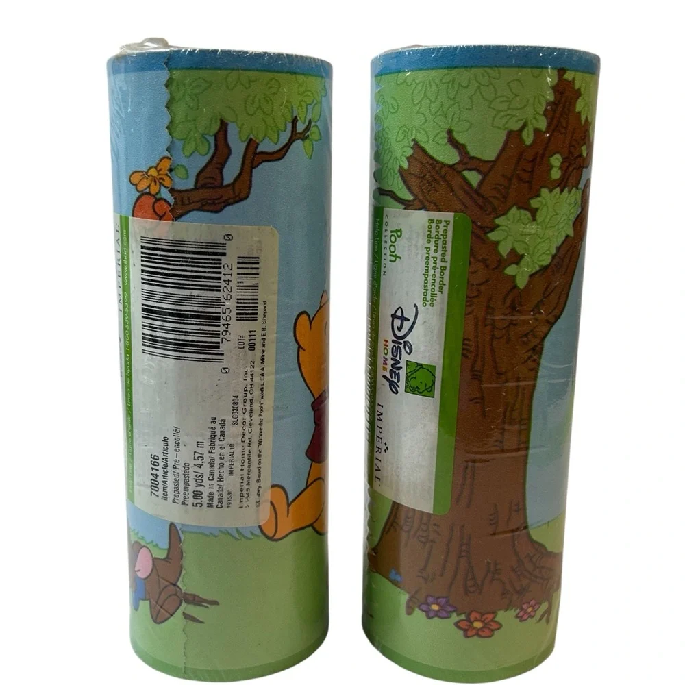 Disney Winnie The Pooh Tigger And Friends Wall Border New Sealed 2 Rolls